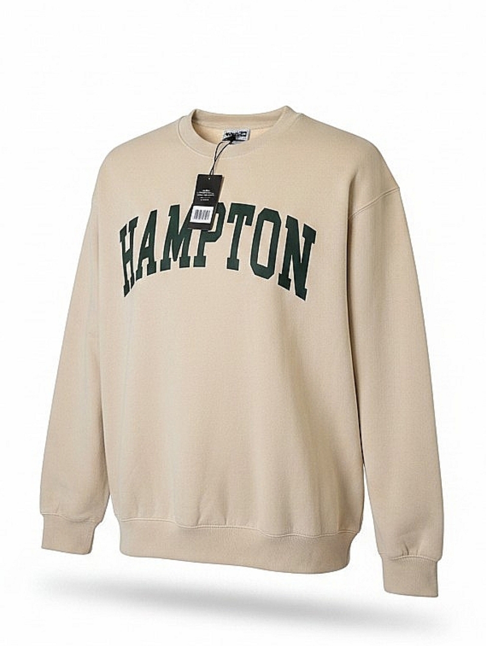 NWT! Fashion Nova Hampton Crewneck Sweatshirt - Cream